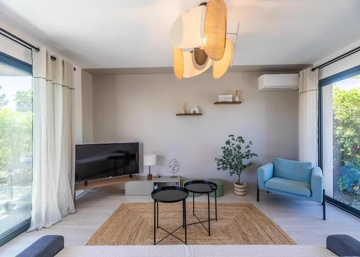 Baia 4-5 Pers - 2mn Plages - Kids Friendly - Clim - Piscine Vila *